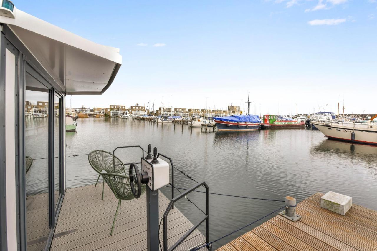 Cosy Tiny Houseboats Near Beach And Restaurants By Weltevreden Experience 泽沃德 外观 照片