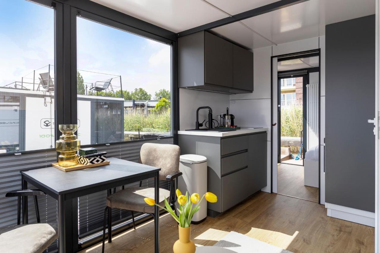 Cosy Tiny Houseboats Near Beach And Restaurants By Weltevreden Experience 泽沃德 外观 照片