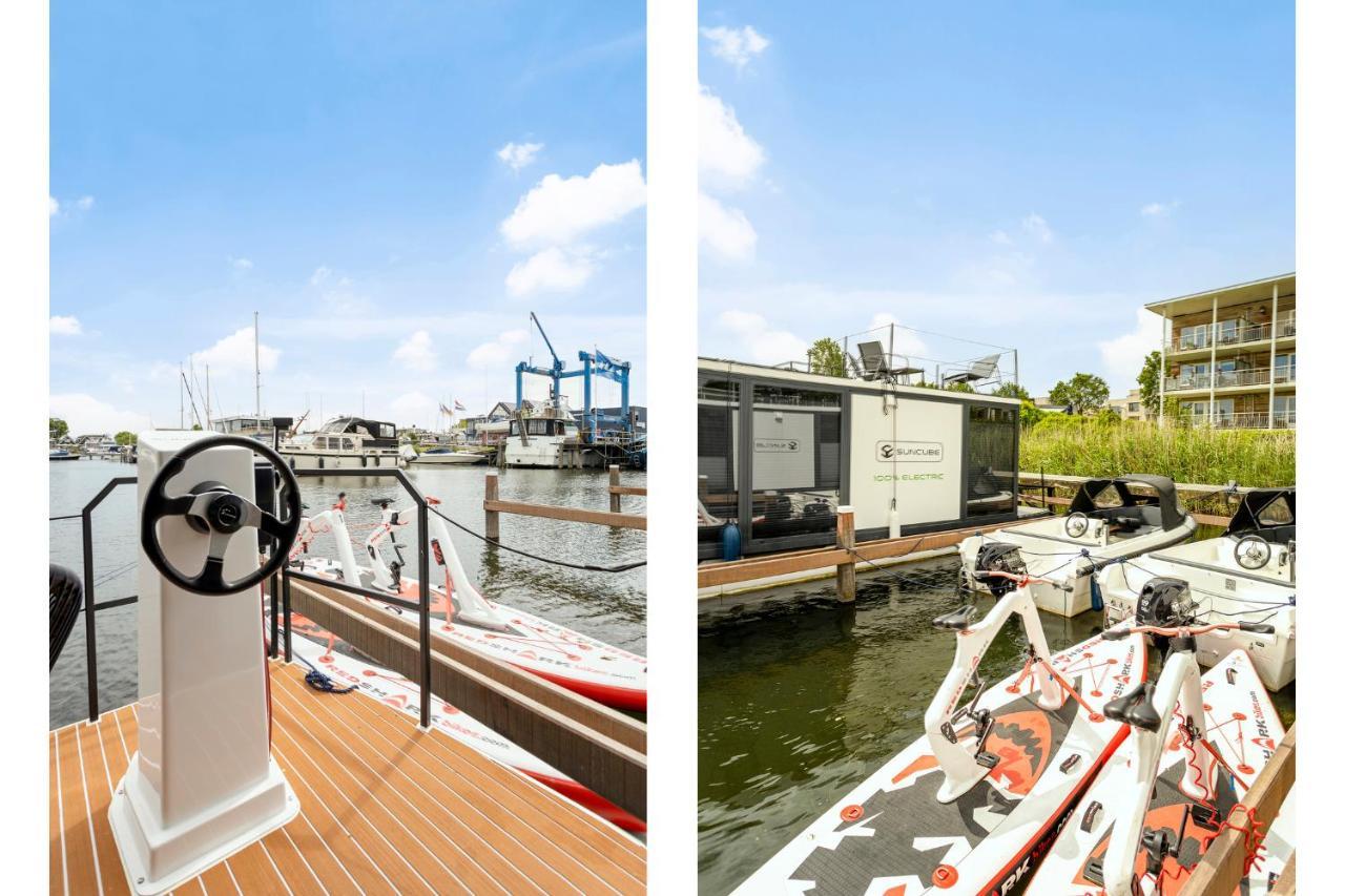 Cosy Tiny Houseboats Near Beach And Restaurants By Weltevreden Experience 泽沃德 外观 照片