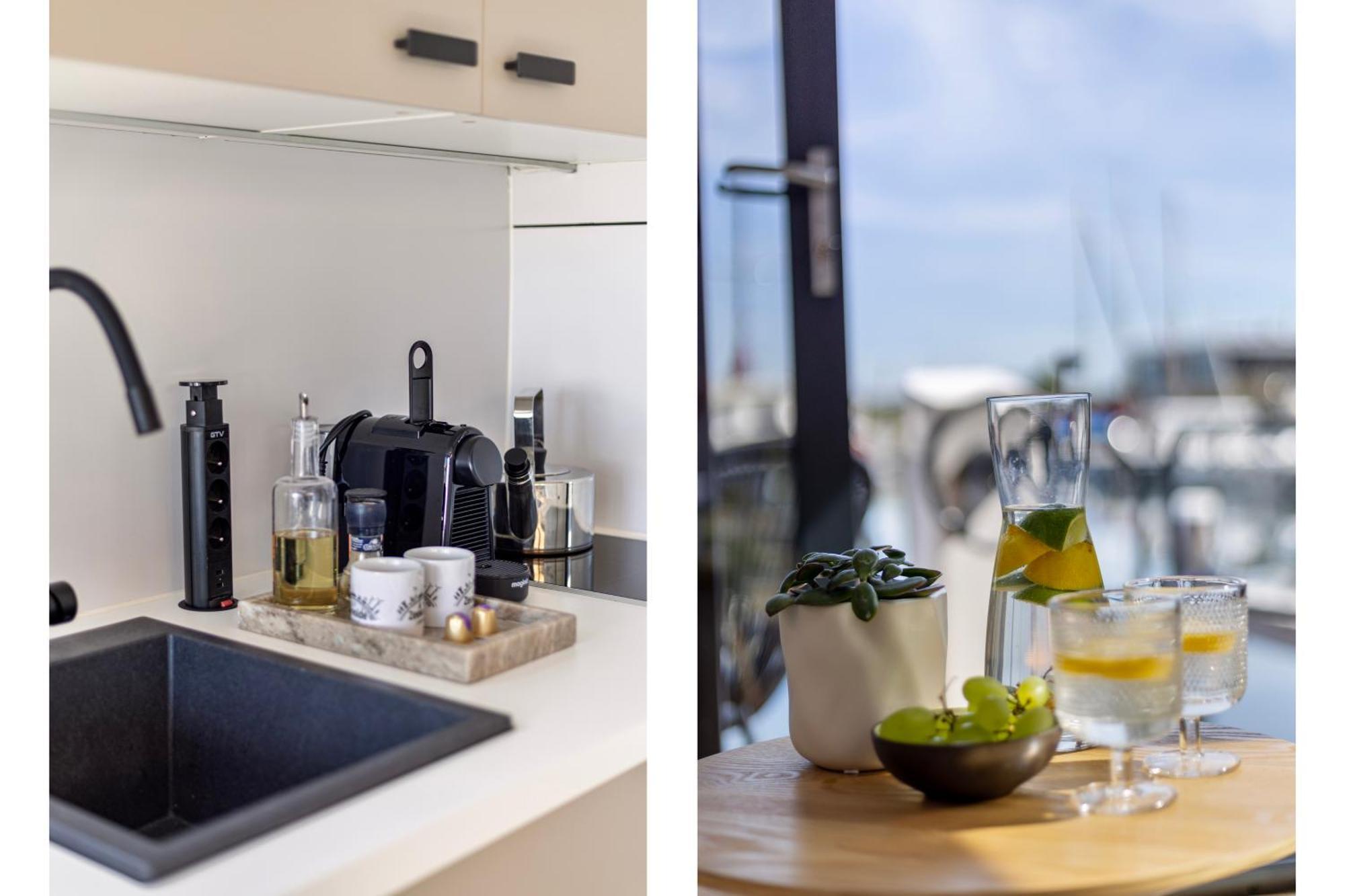 Cosy Tiny Houseboats Near Beach And Restaurants By Weltevreden Experience 泽沃德 外观 照片
