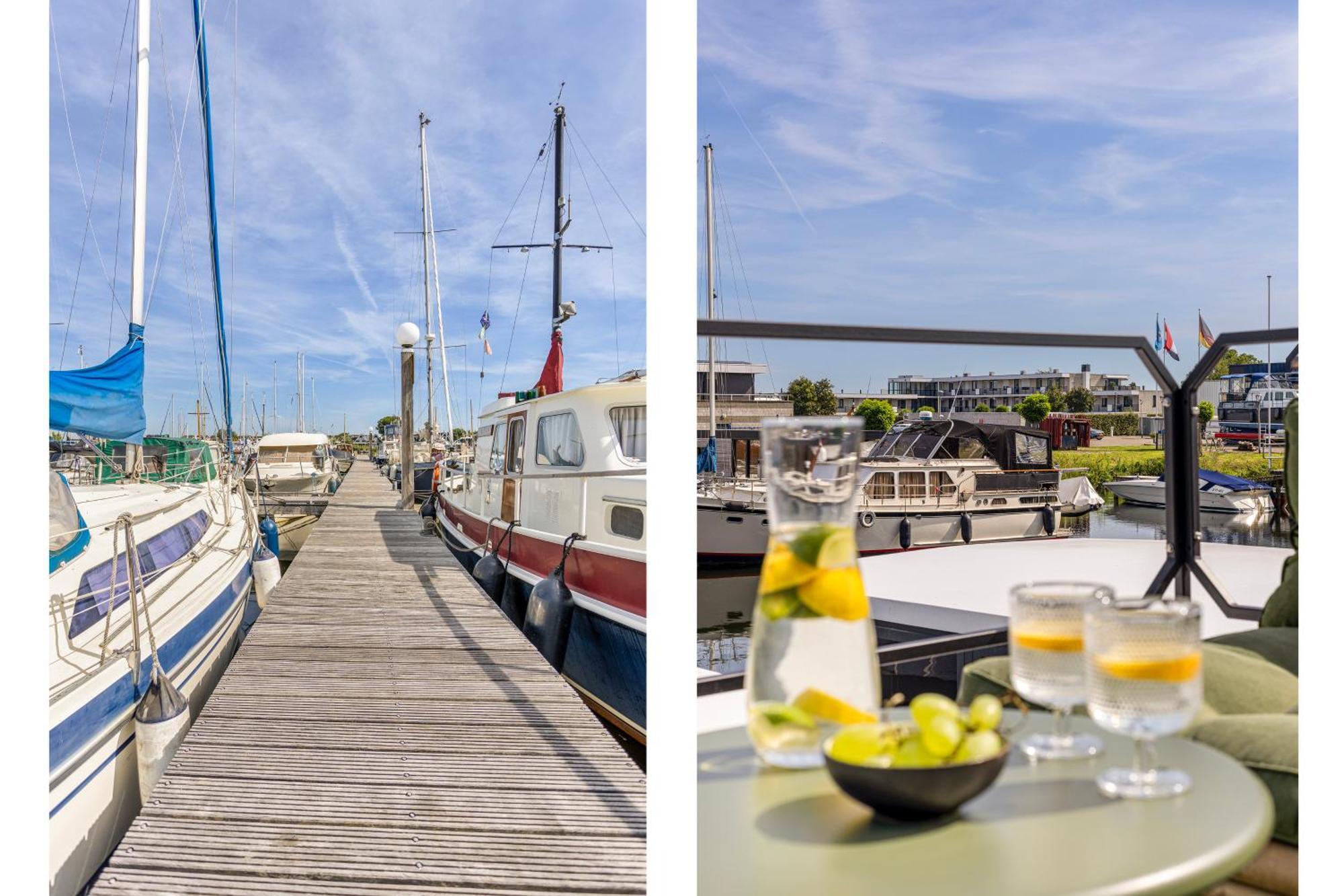 Cosy Tiny Houseboats Near Beach And Restaurants By Weltevreden Experience 泽沃德 外观 照片