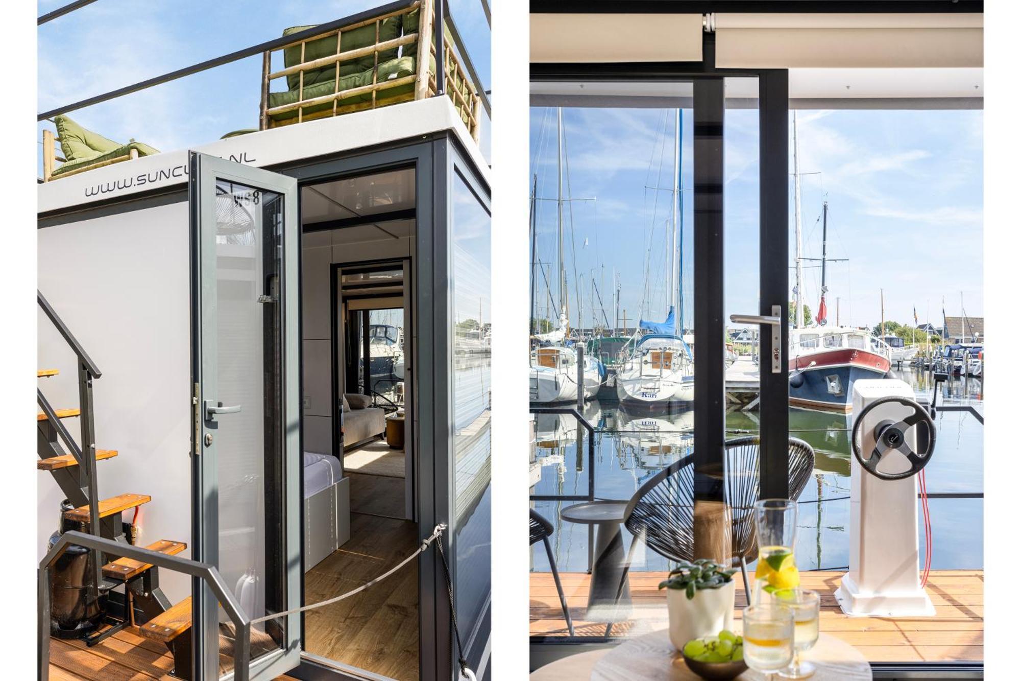 Cosy Tiny Houseboats Near Beach And Restaurants By Weltevreden Experience 泽沃德 外观 照片